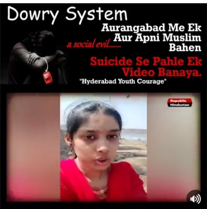 mukarram3's tweet photo. We are harsh on dowry system but we have to hate suicide more than that
#Ayesha #preventSuicide #SaveLadies https://t.co/GOdvHngg54