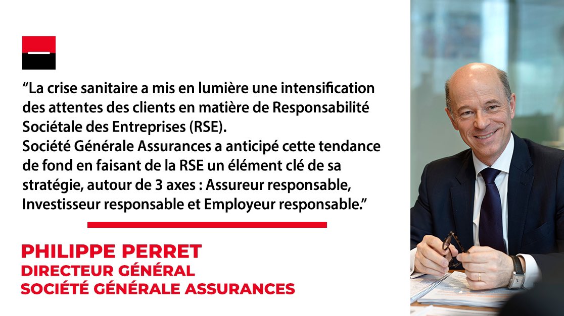 SG_Assurances's tweet photo. [#CP] « Société Générale Assurances : un acteur responsable et innovant au plus près de ses clients » 
▶️ https://t.co/KmrWUj9iVm https://t.co/MQvzqMJap6