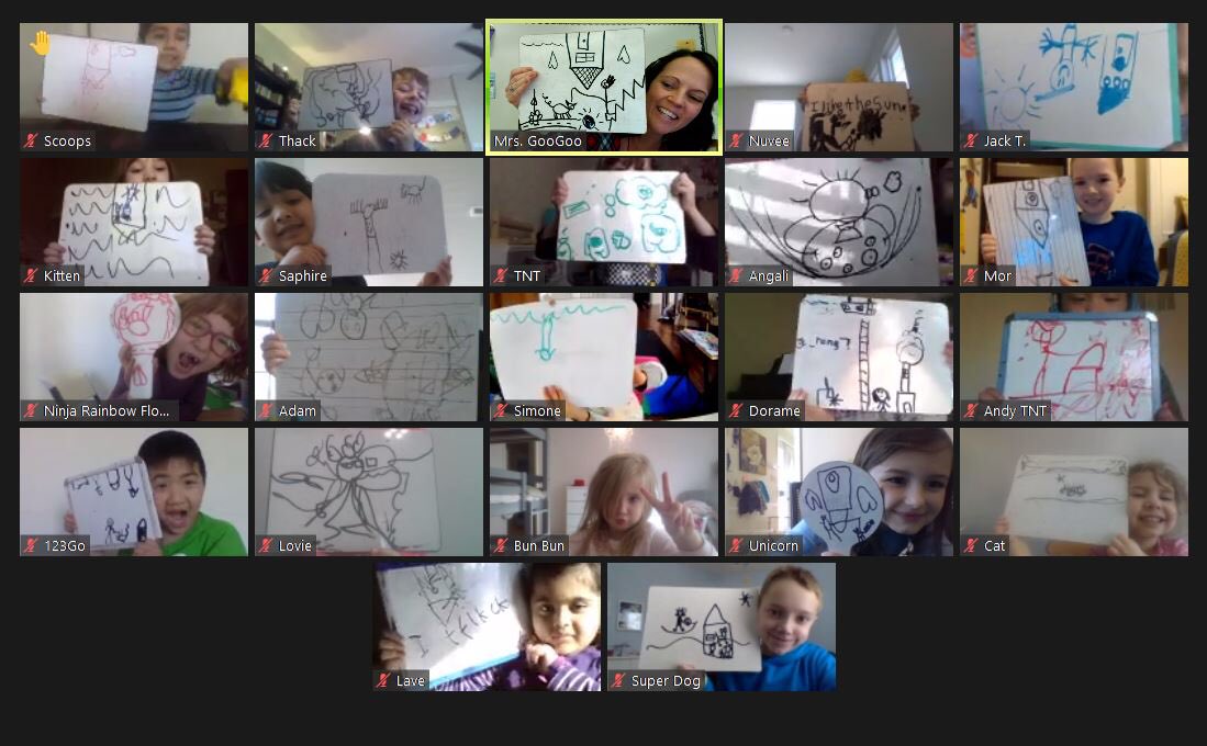 What a wacky day 😜wacky drawings and wacky names!