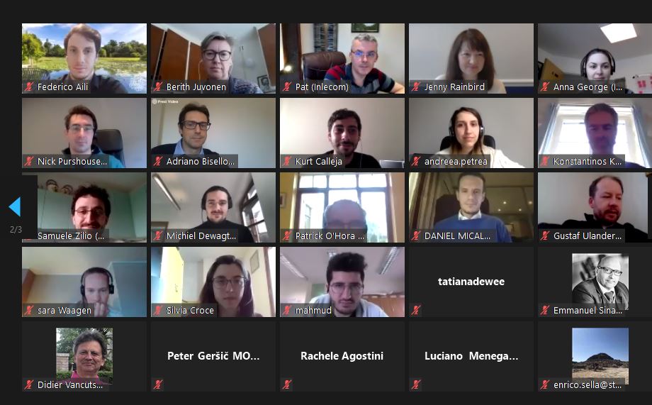 VARCITIES1's tweet photo. 25 Partners (8 Pilot Cities) virtually together for the 1st #VARCITIES Progress Meeting! 
In the first months of the project we already completed 7 deliverables! Follow us! https://t.co/K4ZD3GsHH2

#naturebasedsolutions #healthandwellbeing #healthycities #sustianablecities #H2020 https://t.co/TXhNIvFOti