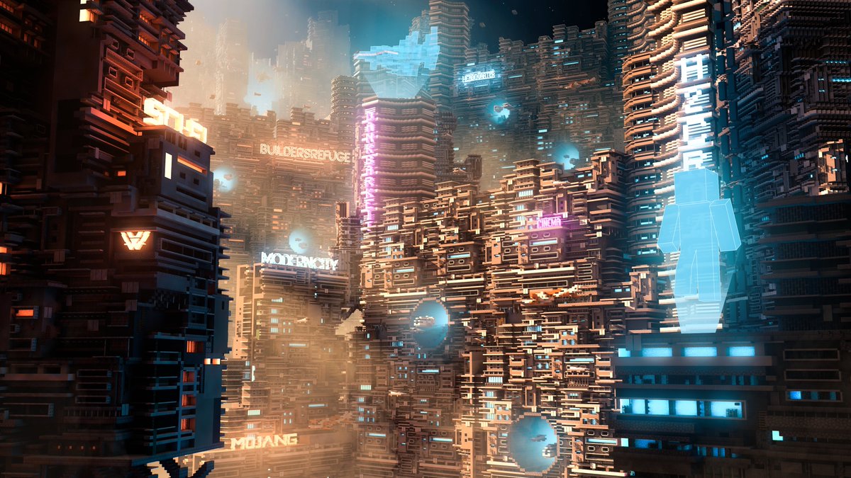Hey!
I made a render for <a href="/H2CrO41/">H2CrO4</a> awesome Sci Fi project. 

#Minecraft 
#minecraft建築コミュ