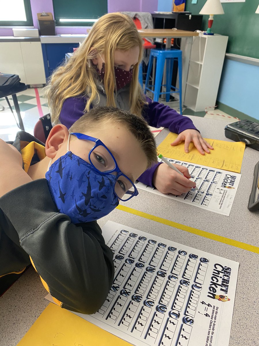 _kochs's tweet photo. Today in music class we played a new game, Secret Chicken! We decoded rhythms to find the location of the Secret Chicken and then learned about the music where he was hiding! So much fun! #rhythmdecoding #secretchicken https://t.co/jzA6nFYPGj