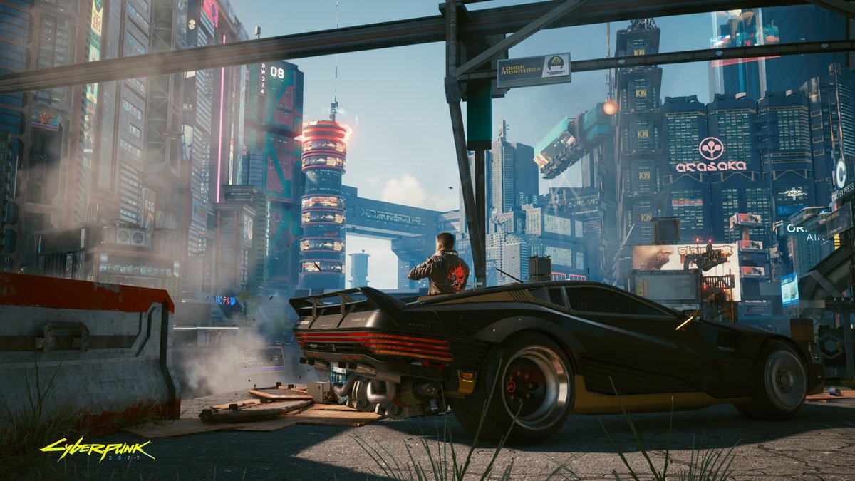 Tried to recreate this iconic shot. #Cyberpunk2077 #photomode