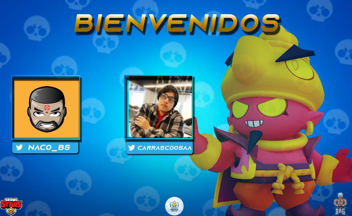 #CAC - ¡Casters!

Ya contamos con los dos casters que nos acompañarán durante esta segunda edición de la copa. Desde Argentina y Chile, respectivamente, llegan:

@Naco_BS y @carrascoosaa.🎙️

¡Bienvenidos! 🤩