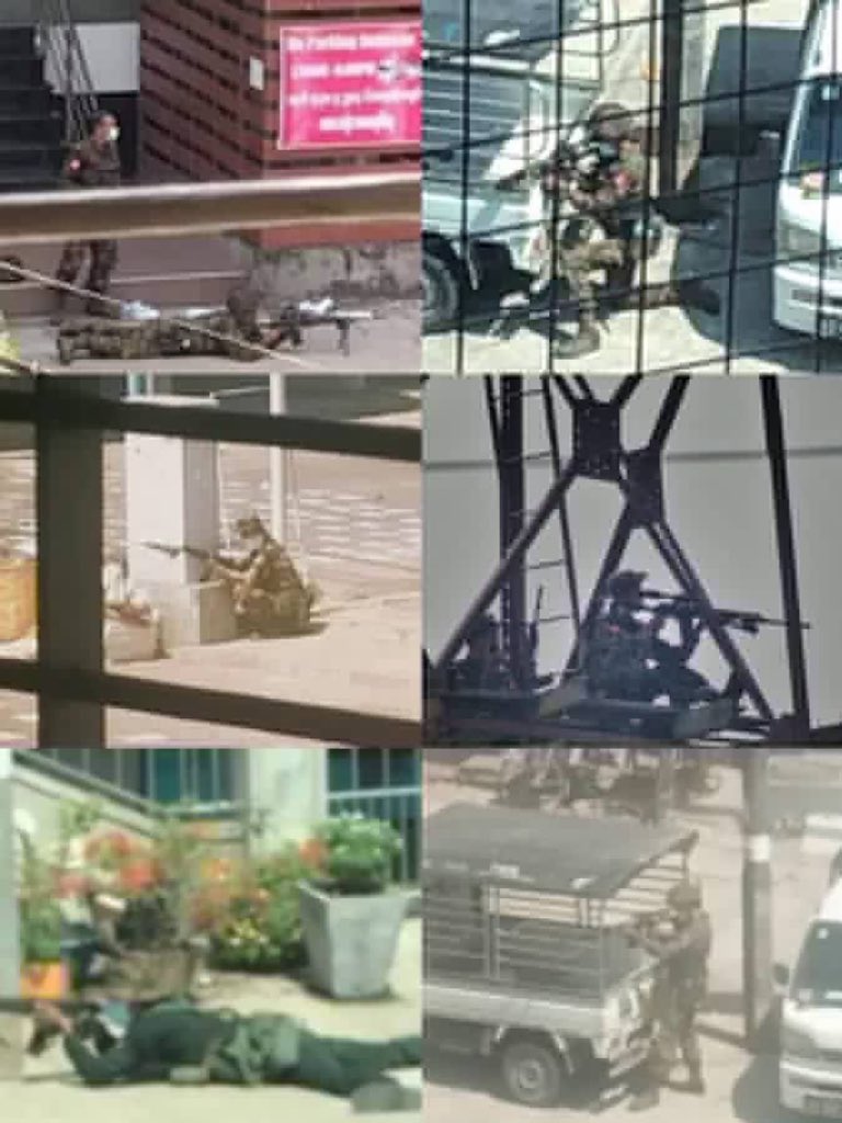 The criminal junta is using snipers to targeted unarmed protestors in Yangon. 

#Mar2Coup 
#SaveMyanmar
#WhatsHapppeningInMyanmar