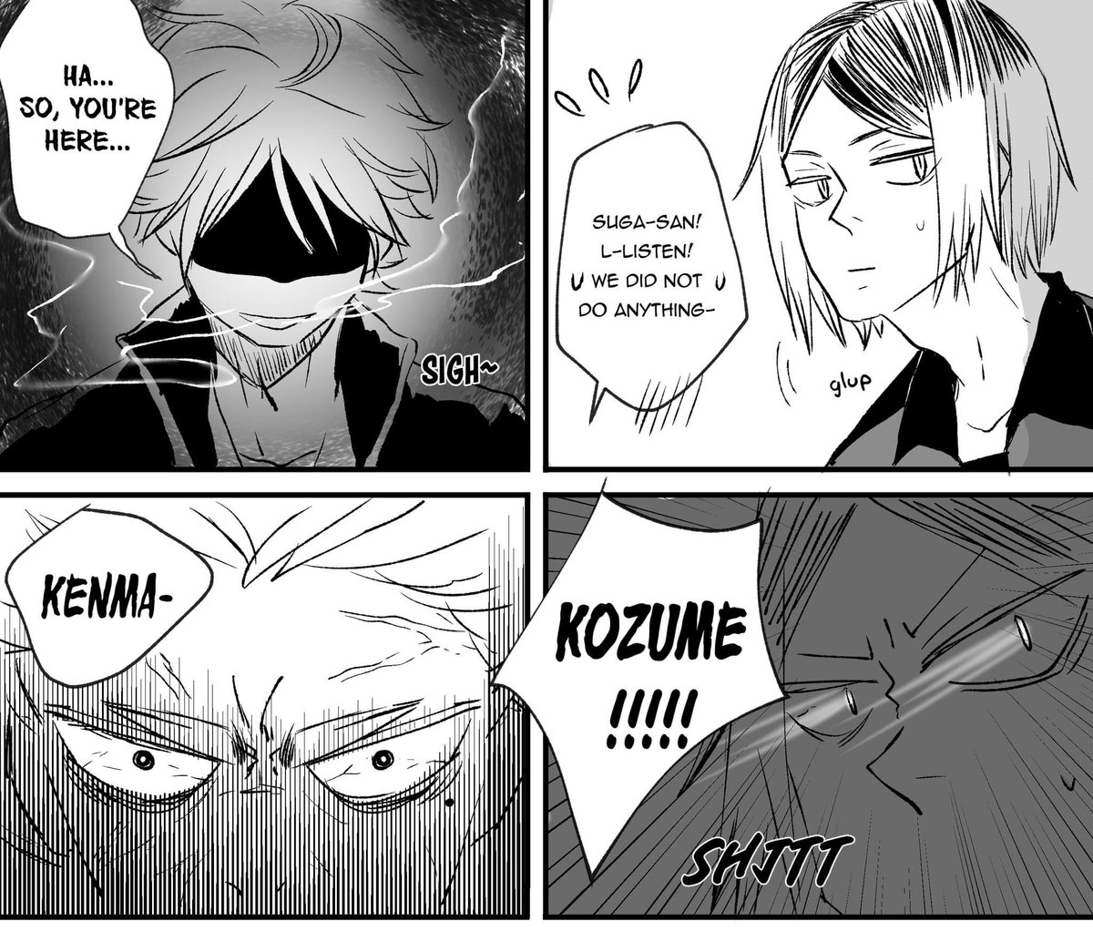 Kenma: I've never run like hell in my whole life ?? 