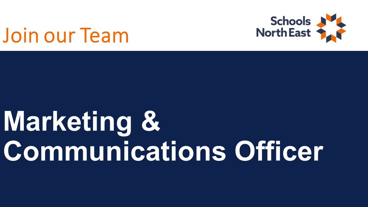 SCHOOLSNE's tweet photo. We are recruiting! Are you a talented Marketing &amp; Communications Officer who is looking for a fresh challenge? We are looking for a dedicated Marketing &amp; Communications Officer to join our small but very successful team.
https://t.co/YzGD5QHetW https://t.co/rZYfQvzQHS