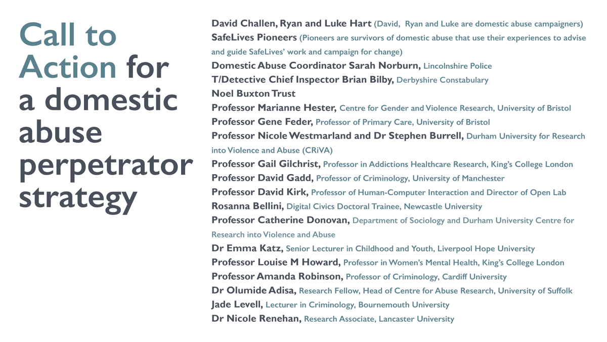 Drive_Partners's tweet photo. This announcement comes as Government voiced its intention to include a strategic approach to perpetrators in its #domesticabuse strategy later this year. It also comes after over 125+ organisations & experts came together to call for a #PerpetratorStrategy. https://t.co/GaA8cfWbqX