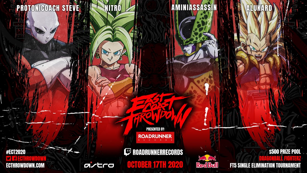 ecthrowdown's tweet photo. Our #ECT2020 DBFZ Invitational has now been added to our YT as well!
Featuring:
@FightCoachFight
@AlukardNY
@AlexTheKami
@NitroNY_
Click the link below and don't forget to subscribe to the channel
https://t.co/gaoMTKdoMv https://t.co/fiAFhMK0J1