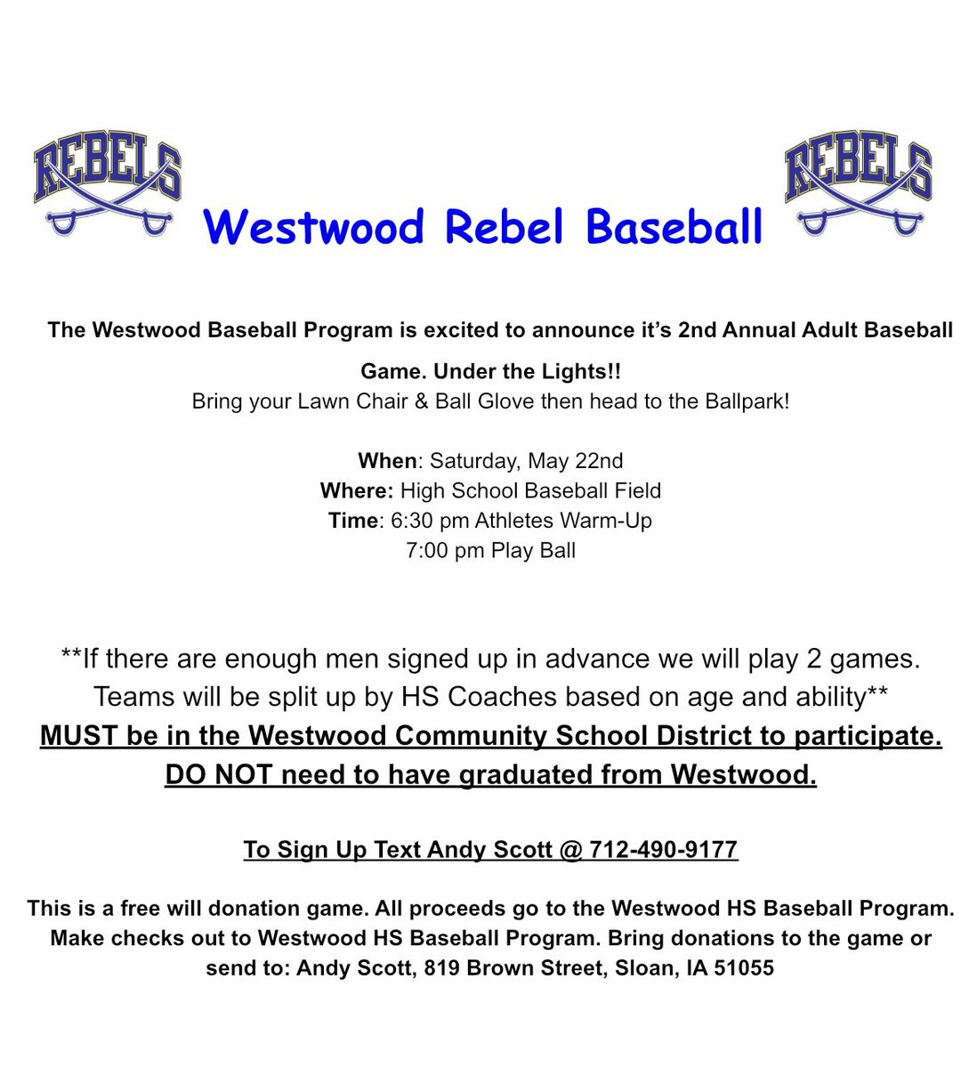 This is going to be a good time. Read then sign up!