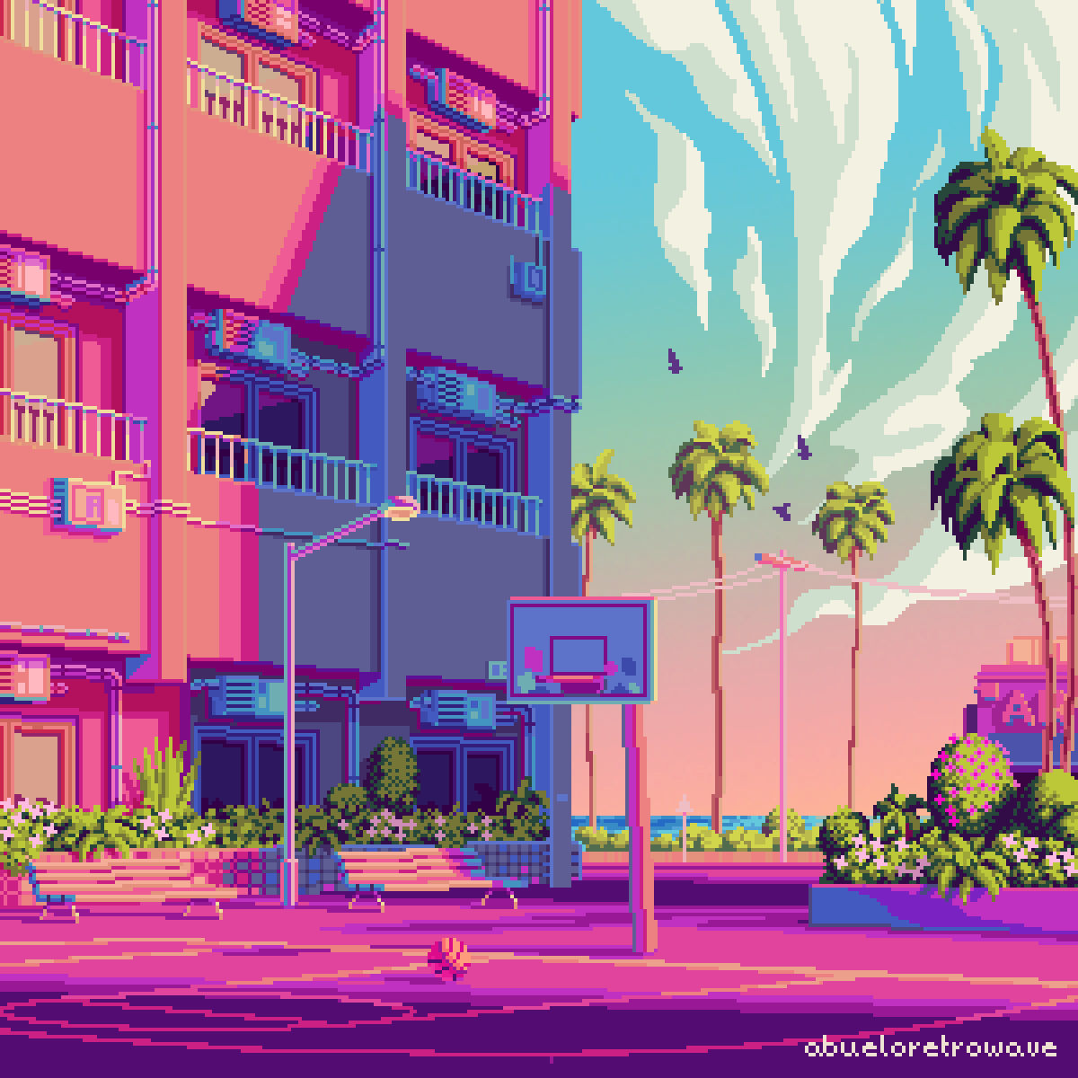 AbueloRetroWave's tweet photo. Is this #ArtsOfVibrancy ? i don't even know 

#pixelart #ドット絵 https://t.co/z8Z8oWYvnI