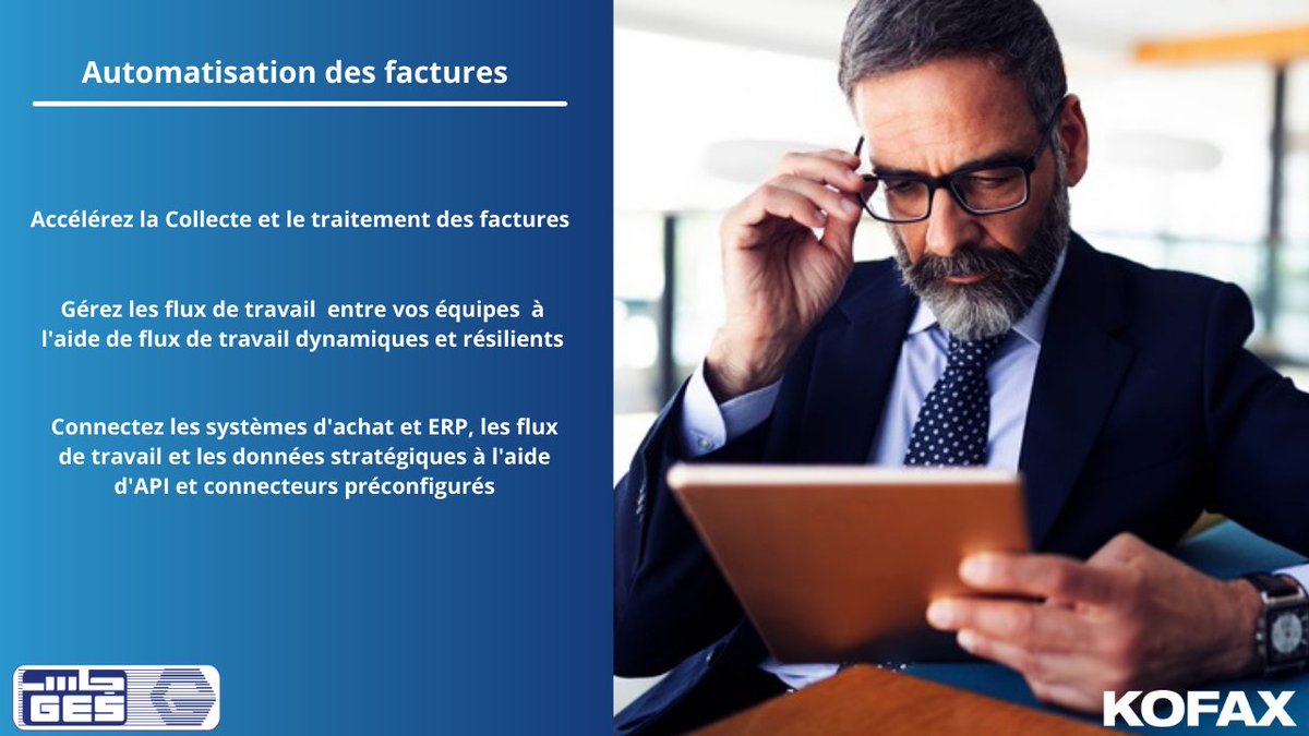 GES_Xerox's tweet photo. Démarrez et poursuivez l'automatisation des factures en vous appuyant sur un partenaire unique

#Kofax #Digital #Ges #automatisation https://t.co/XrVpACuyHC