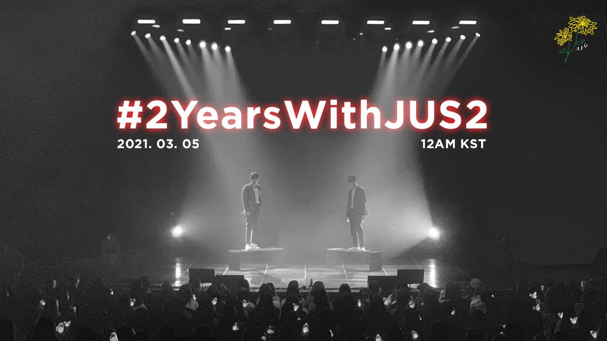 AlwaysForGyeom's tweet photo. Has it really been 2 years since we met JUS2? 🥺

Join us as we celebrate their anniversary with the hashtag:
#️⃣ 2YearsWithJUS2 
at 12AM KST on the 5th of March ❤️

#Yugyeom #유겸 @real_Kimyugyeom 
@GOT7Official #GOT7 #갓세븐 #JUS2 https://t.co/N6VCwxaXVN