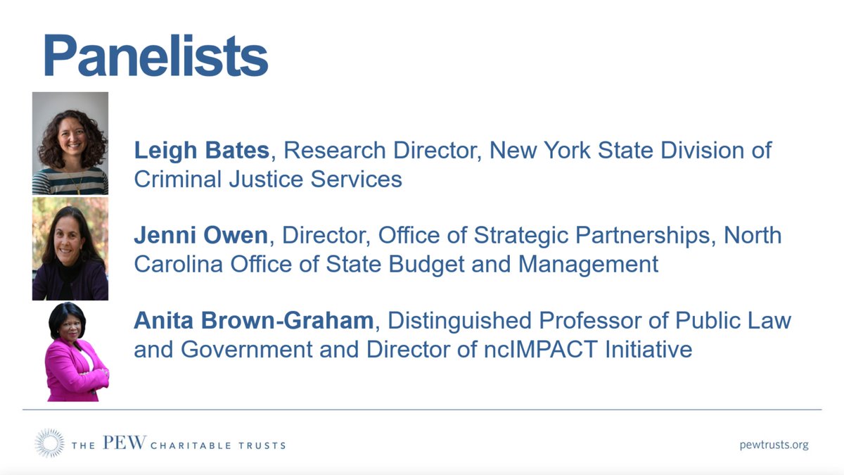 Today at 11am, #ncIMPACT's Anita Brown-Graham joins Leigh Bates and Jenni Owen for the Pew Results First Research Partnerships Webinar. Link to learn from these experts: bit.ly/3uSsOhu <a href="/pewtrusts/">The Pew Trusts</a> <a href="/jenniowen/">Jenni Owen</a> <a href="/Anita4NC/">Anita Brown-Graham</a> <a href="/uncsog/">UNC School of Government</a>