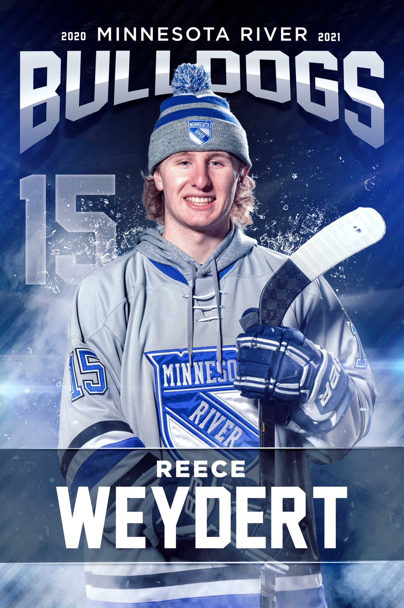 zProPhoto's tweet image. Best wishes next year, Reece! Congratulations on wrapping up your @MNRiverBulldogs hockey career!
@TCU2905