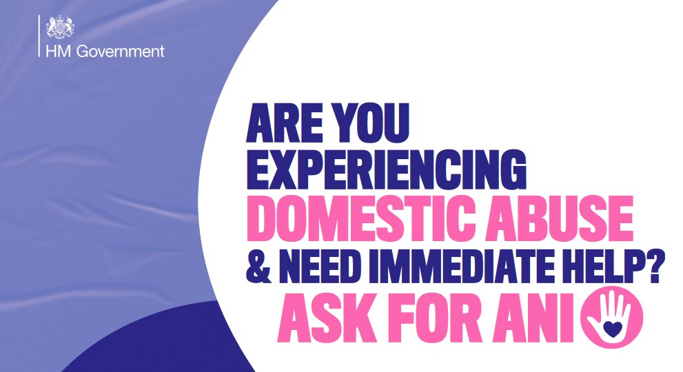 NHS_ELFT's tweet photo. #AskforANI - a way victims of #DomesticAbuse can get help via all participating #pharmacies, including #BootsTheChemist For more information visit: https://t.co/Lbjsrsk1xp https://t.co/9ajDmdaNKy