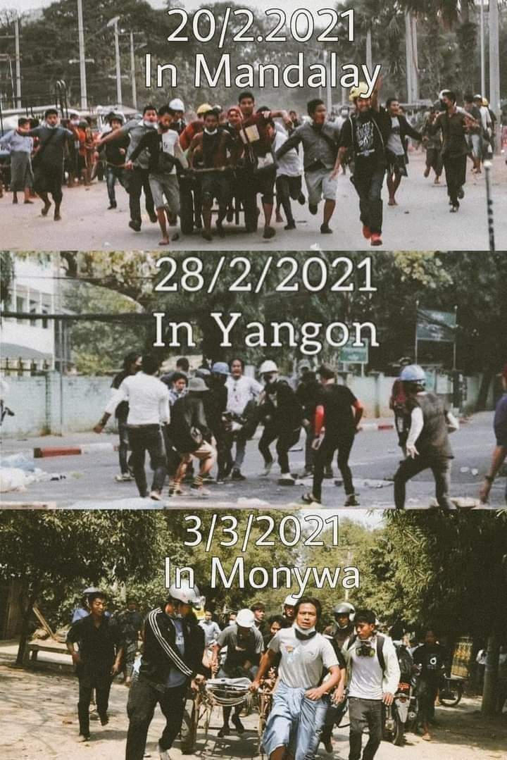 #HearTheVoiceOfMyanmar 
#WhatsHappeningInMyanmar 
#RejectMilitaryCoup 
#SaveMyammar