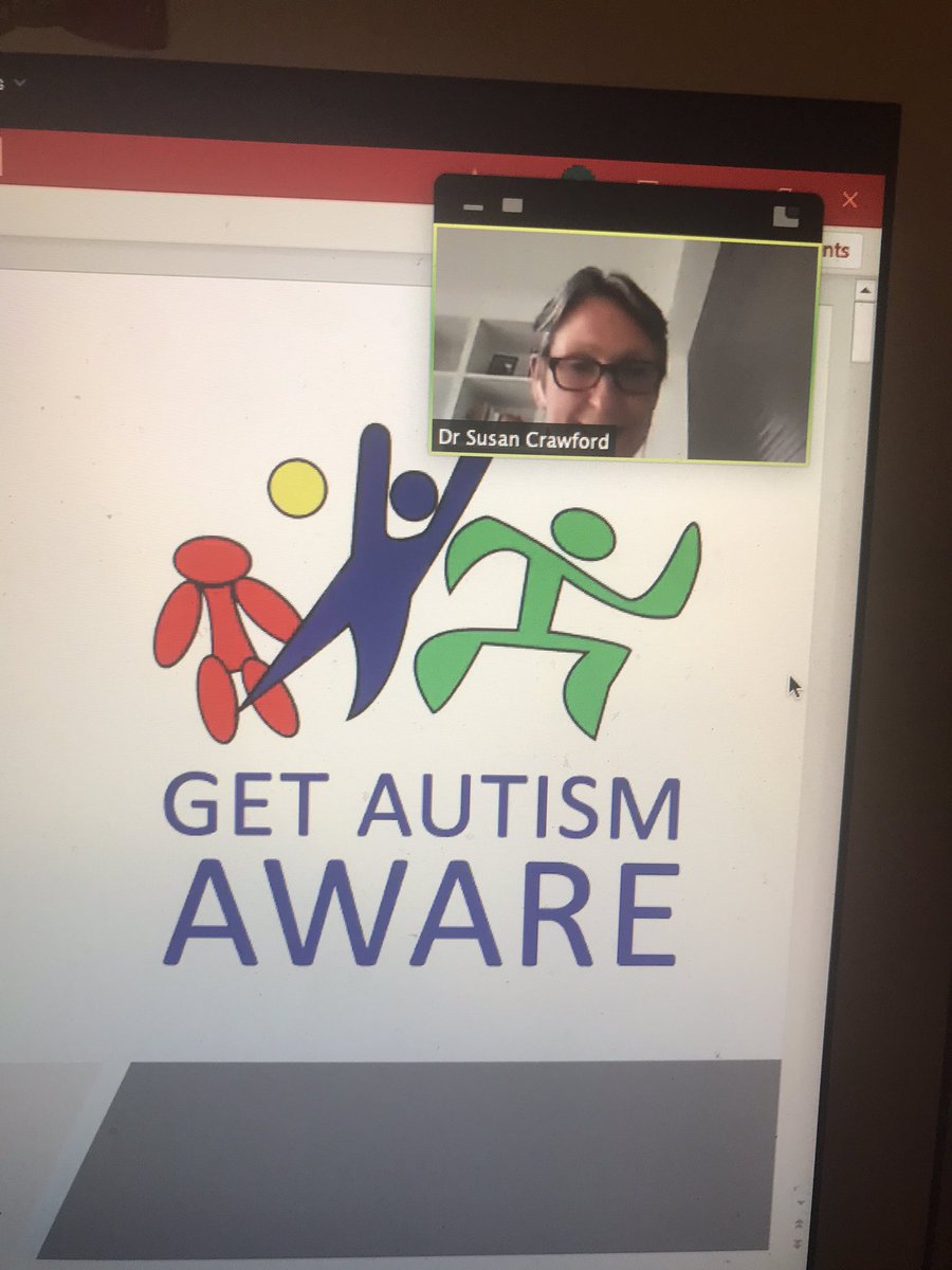 nuala_odonovan's tweet photo. Very excited to be listening to @Drsusancrawford this evening! #getautismactive @CaraCentre_ie @lisakelly81 @KateFeeney3 https://t.co/waWHZwmvTg