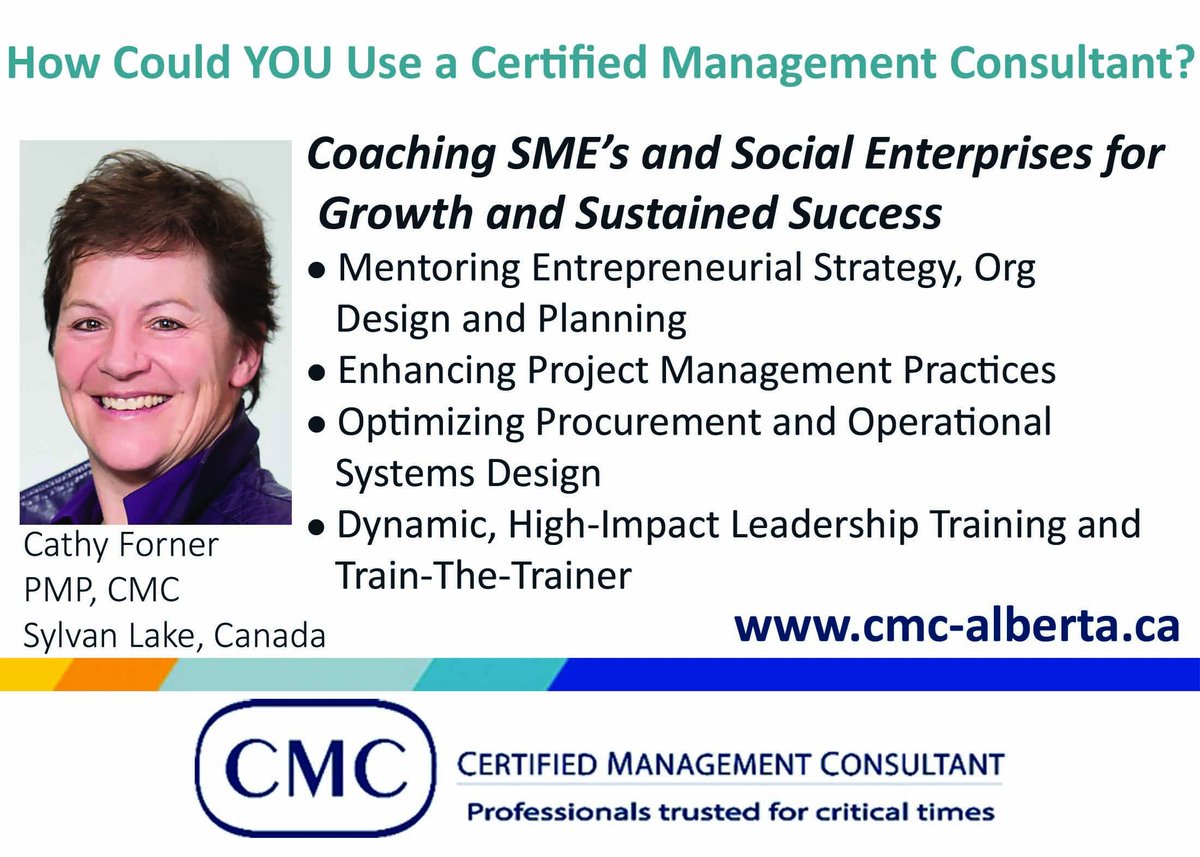 doug_macnamara's tweet photo. How Could YOU use a Certified Management Consultant?
https://t.co/Mjtk2tRXTj
#executive #LeadershipDevelopment #entrepreneur https://t.co/ZKohZulW7R