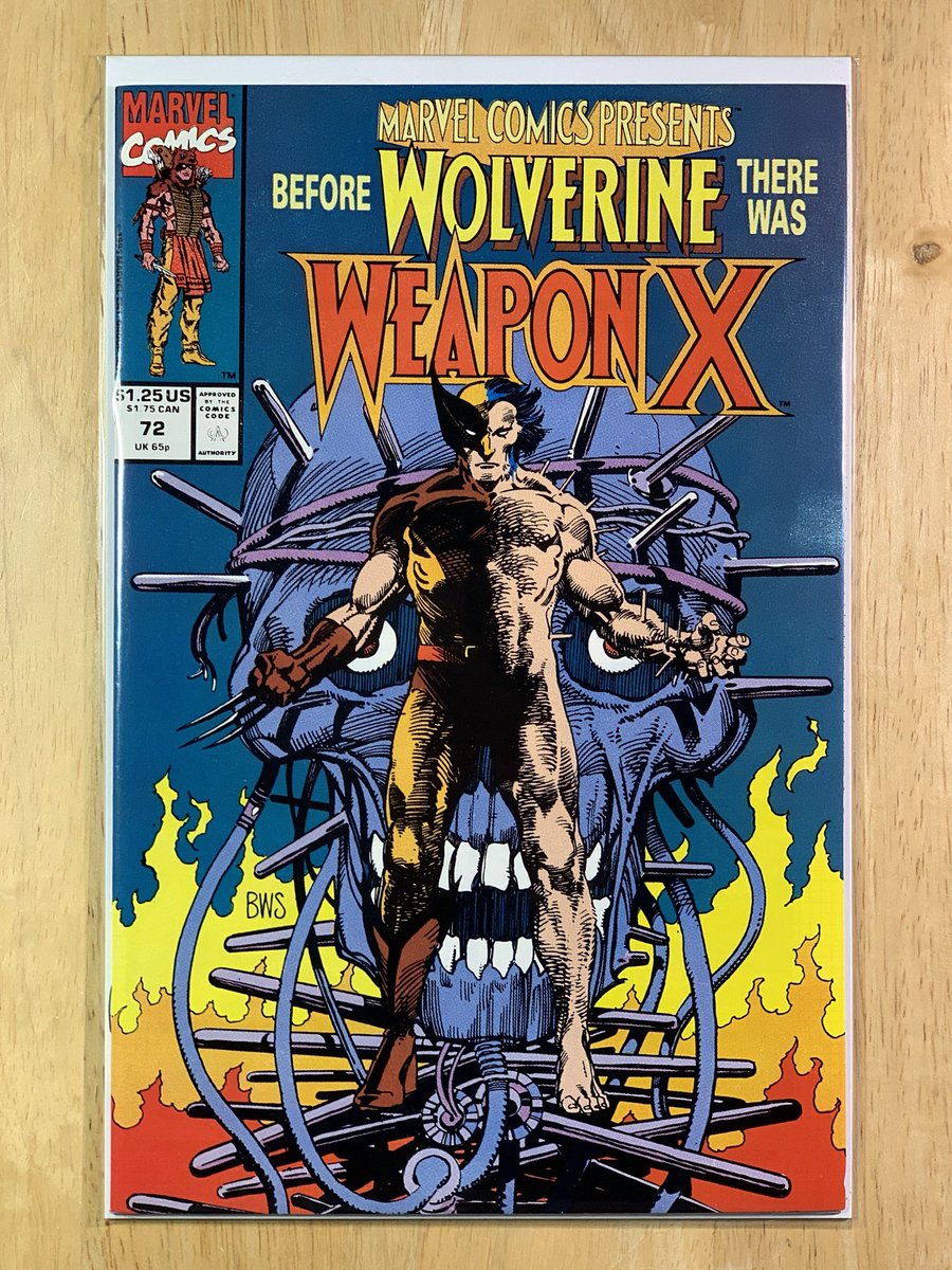 32_pages's tweet photo. Marvel Comics Presents 72 (1991) - Origin of Wolverine begins and first Weapon X program
https://t.co/m11ZXKJgrb
.
#weaponx #firstappearance #originstory #xmen #wolverine #wolverinecomics #uncannyxmen #xmencomics #xmencomic #xmenfan #wolverines #weaponxprogram #nightcrawler https://t.co/54ii2kXgDq