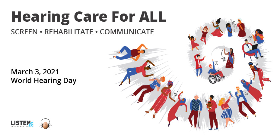 Good hearing and communication are important at all stages of life! #WorldHearingDay #HearingCare #SafeListening #HearingLossAdvocacy #Inclusivity #AssistiveListening