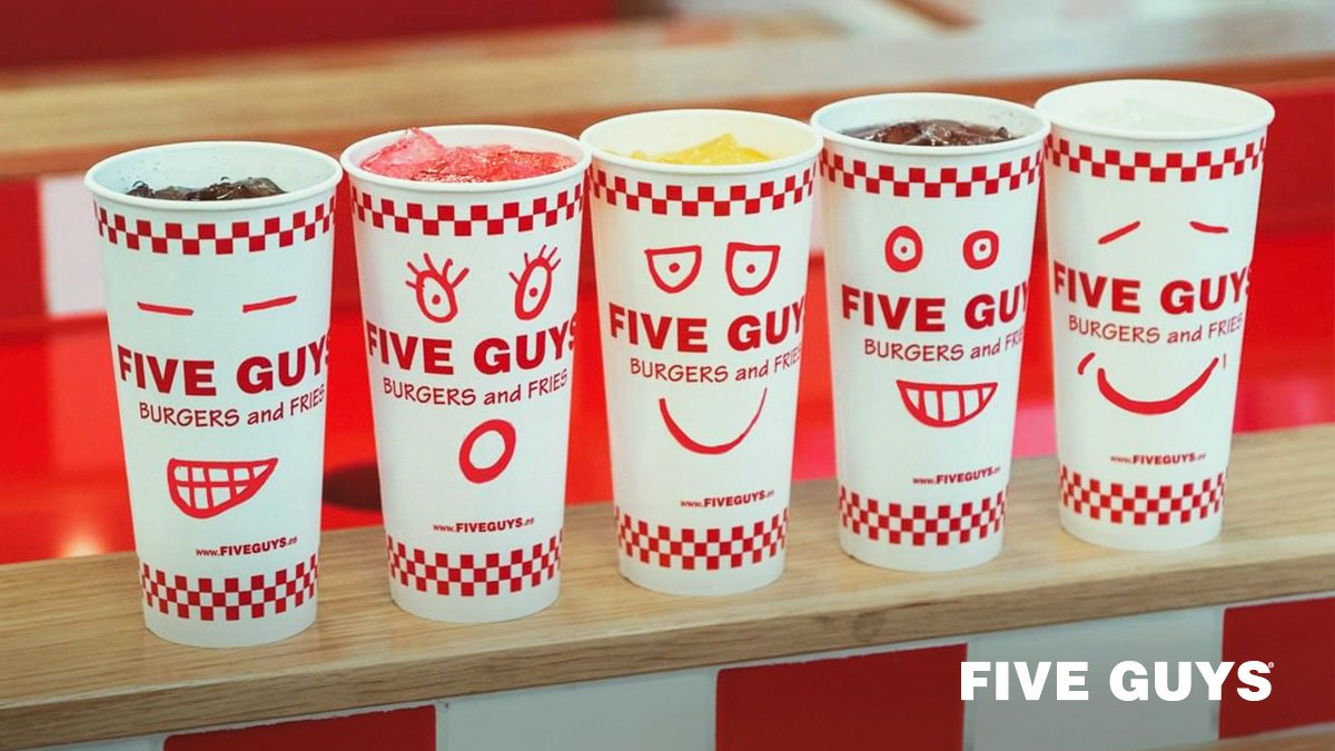 Five Guys Drinks