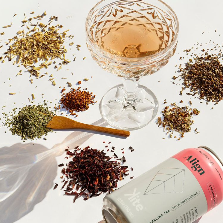 In honour of IWD we're highlighting Kite, co-founded by Claudia Marion and Michelle Tirmandi. Kite is a line of organic sparkling teas that are botanically brewed and made with adaptogens to help you adapt to stress.!⁠

Learn More: l8r.it/XONa
⁠

⁠