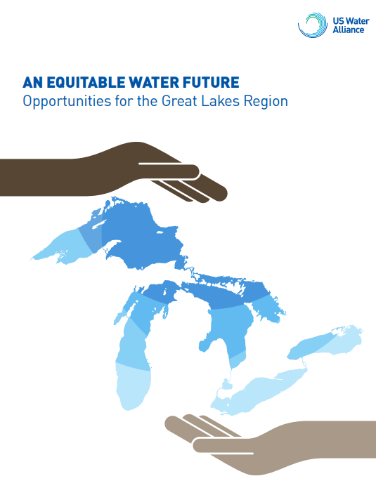 USWaterAlliance's tweet photo. Focusing on equity & inclusion for sustainable economic growth would support a #OneWaterOneFuture for the Great Lakes region long term, & when disadvantaged communities participate in the economic and social life, it strengthens the region. #GreatLakesDay https://t.co/HiVmG2kcYF https://t.co/QpBejFsNne