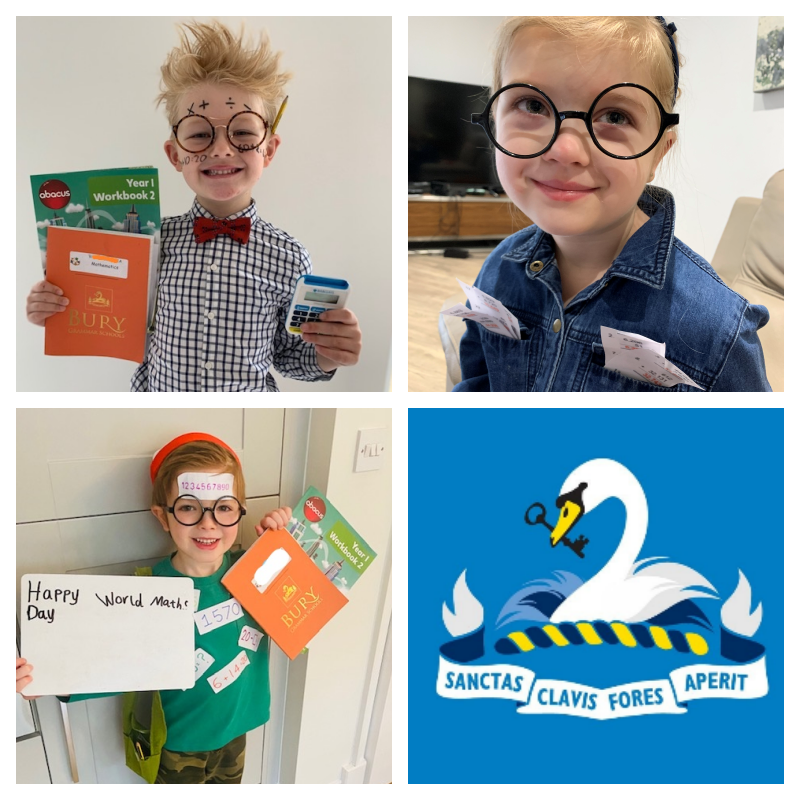 BuryGrammar's tweet photo. π Today we celebrated 'World Maths Day' in style! Thank you to our wonderful Year 1 mathematicians, we think you look fabulous! ππ
#BuryGrammarSchool #BGSatHome #BGSY1 https://t.co/EUbRurBalM