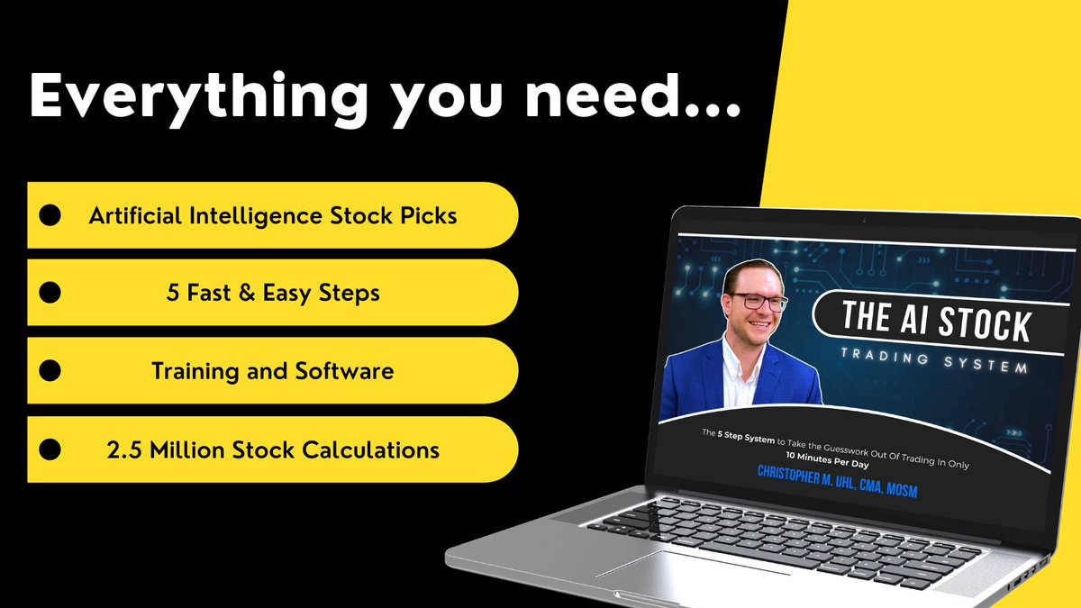 FinClubAI1's tweet photo. Want to take the guesswork out of trading? Discover this new trading system with 5 fast &amp; easy steps for trading with Artificial Intelligence stock picks in only 10 minutes per day!⁠
⁠
Click here: https://t.co/PlyTebuoH3⁠
⁠

#stocktrading #aitrading #stocktrader #stocktrade https://t.co/xPv0aWUIt9