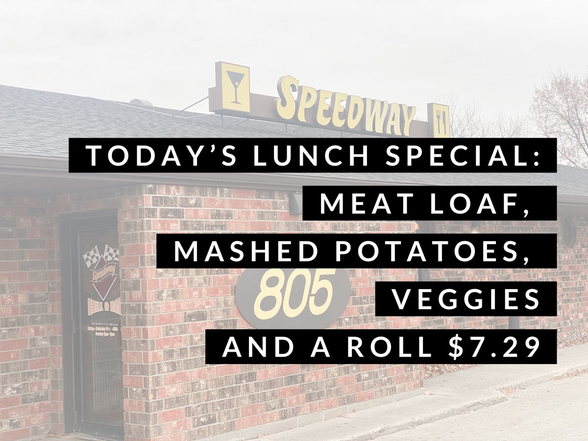 speedway805's tweet photo. Lunch plans? Come on over 😊 https://t.co/GwDKDIu8yE