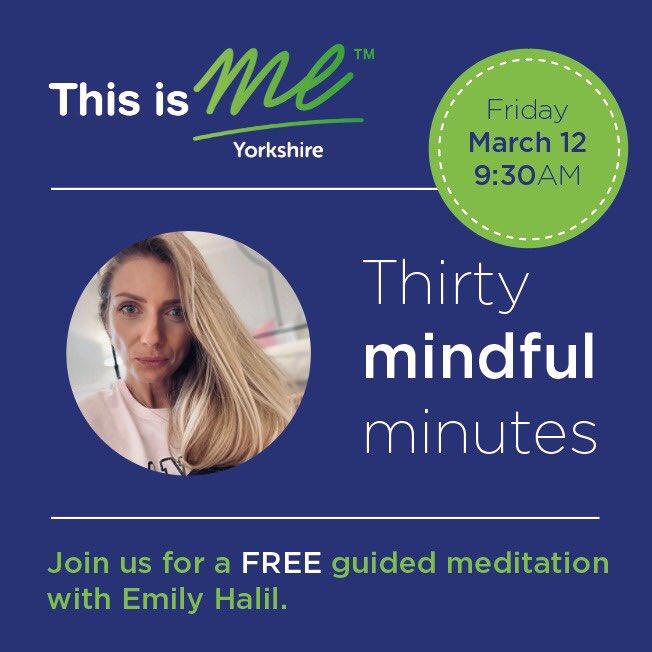 30 mindful minutes – set aside your daily stresses for a bit of you time!  

Seeking to create space to support, empower and remind us how to find flow with our breath and unfold ourselves in stillness, Emily founded Gathering Grace in 2020.

eventbrite.co.uk/e/thirty-mindf…