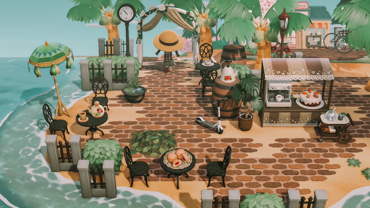 itisfel's tweet photo. Aspen’s beach cafe🌿
#acnh #AnimalCrossing #ACNHDesigns https://t.co/z8b1IRq32Q