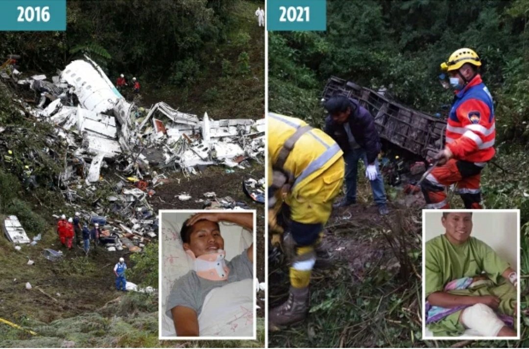 Erwin Tumiri: Chapecoense plane crash survivor avoids death again in bus  crash which killed 22 people; shares horror story » GhBase•com™