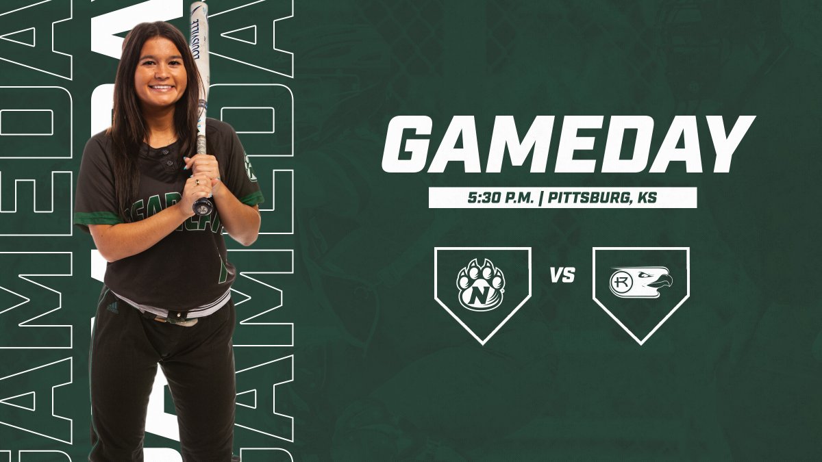 Game 2️⃣ of the day 🔜

🆚 Rockhurst  
📍 : Pittsburg, KS
⏰ : 5:30 p.m.
