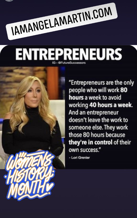 AngelaWMartin's tweet photo. #WCW #WomensHistoryMonth https://t.co/fbKkBIZebz