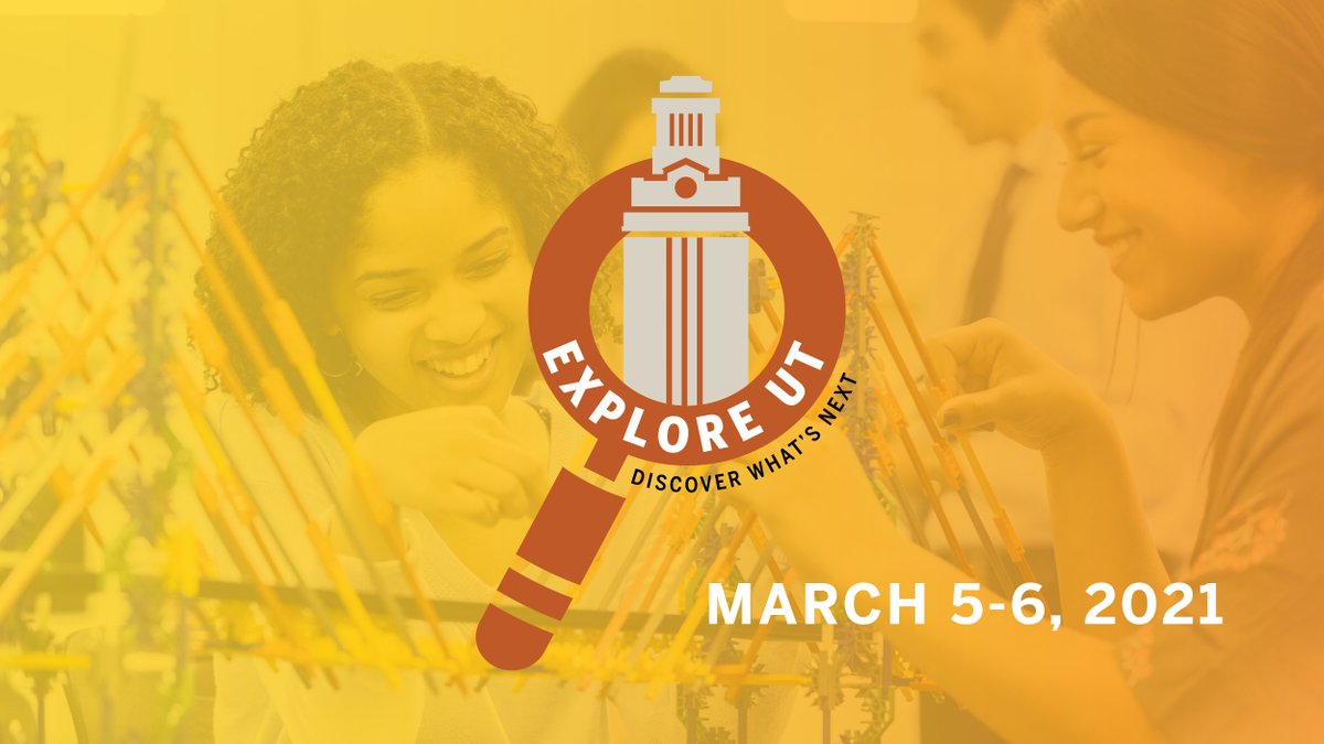 UTBiomedical's tweet photo. #ExploreUT virtually! Fun with Optics, Mapping Organ Systems, Wearable Devices, DNA Extraction, and more! There are so many ways to explore biomedical engineering March 5-6! Plan your schedule at https://t.co/pIZmo0y8dv #STEM #STEMforKids https://t.co/lXrxFoZDRw