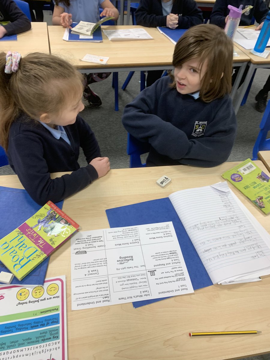 MrsKavanaghP2B's tweet photo. We discussed if the monkeys were right to get their revenge on The Twits. We all agreed it was! Then we traced our favourite part of the plan #createsomethinggreat https://t.co/oPoiq6Zn3s