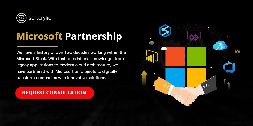 We are a gold certified partner for data analytics, data platform and application development with Microsoft, take a look below to see why⬇️⭐️

Learn More: softcrylic.com/microsoft-part…
#powerbi #azure #mspartner #powerapps #azurecloudmigration #cloudmodernization