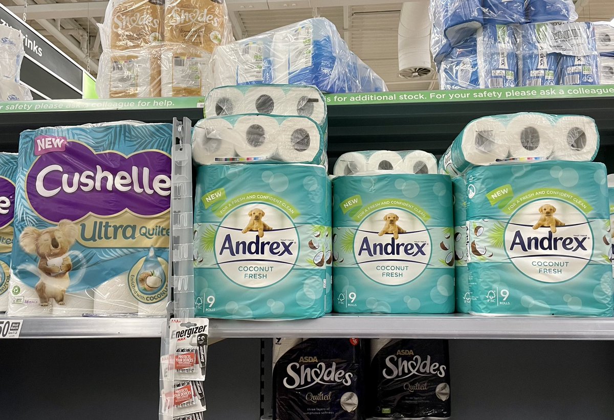 Well that’s a description I wasn’t expecting from toilet paper, yet strangely alluring...