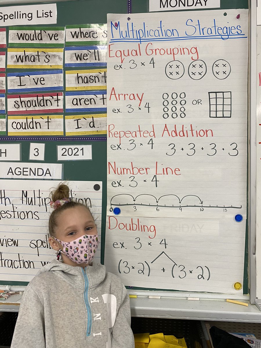 MsSkipwithLearn's tweet photo. We are learning and practicing different multiplication strategies! Check out are array challenge math game! @holy_rosary_cs #ldcsb #grade4math https://t.co/FOgrUUWBdO