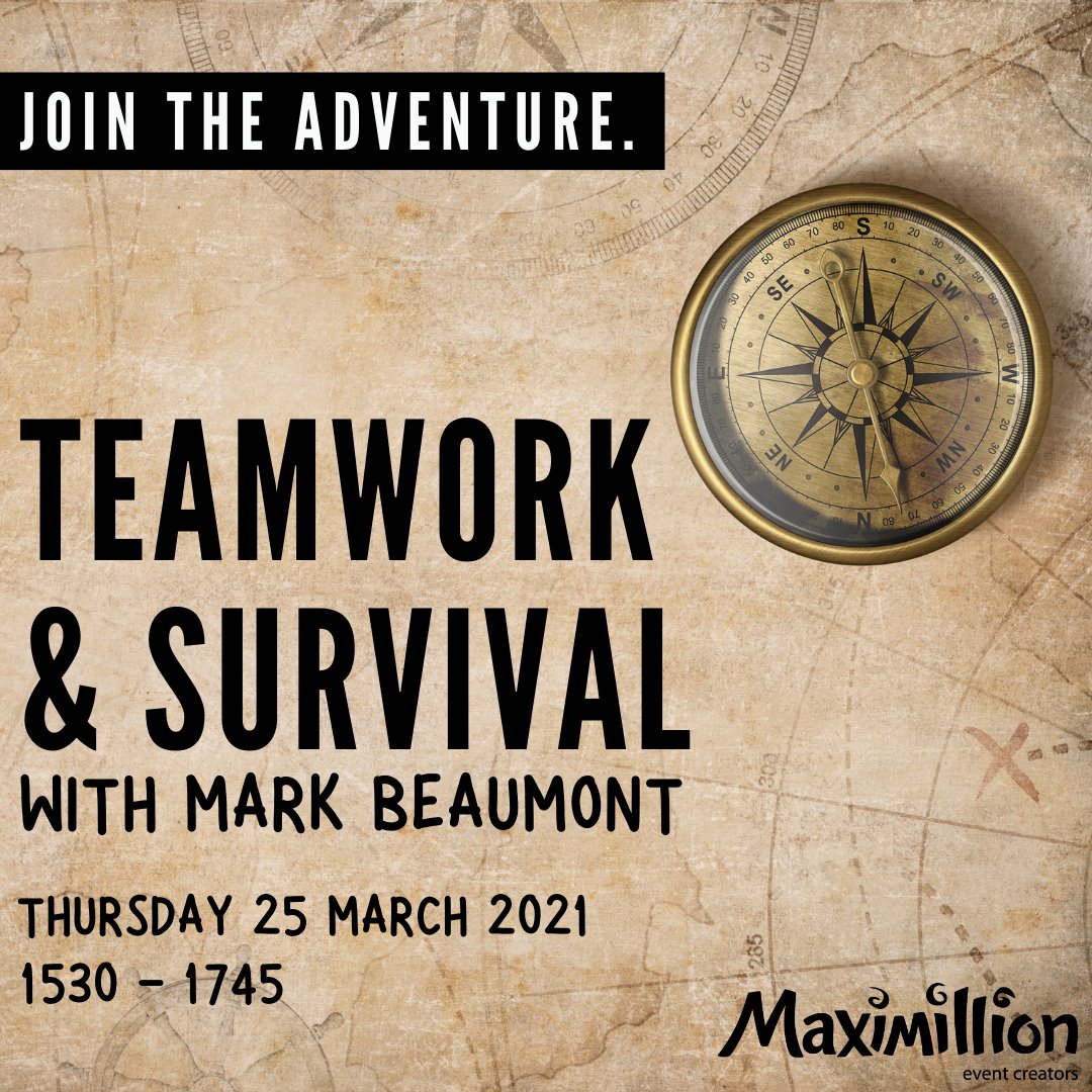 MrMarkBeaumont's tweet image. I have teamed up with @MaximillionLtd to create an interactive virtual experience on 25th March 15:30-17:45

Find out more and get signed-up… 

tinyurl.com/335b49pb 

#Virtual #teamworksolutions #VirtualEvents #teambuildingonline #experience