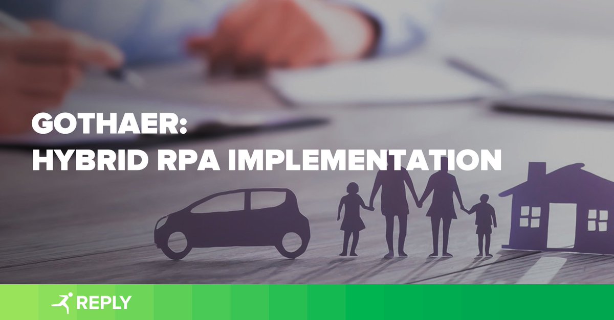 Reply_UK's tweet image. #RoboticProcessAutomation (RPA) can free up employees from tedious, time-consuming tasks. Learn how @Gothaer, supported by #MacrosReply, found the ideal #RPA solution: bit.ly/GothaerRPA_TWUK