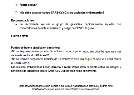 preverdec's tweet photo. @nacersano R6. Según la ACIN, las vacunas de mRNA para COVID19 pueden ser aplicadas en gestantes, especialmente si tienen comorbilidades o riesgo de COVID19 grave. Leer más: https://t.co/m7j6k2FvCZ https://t.co/34ay2Y29dt