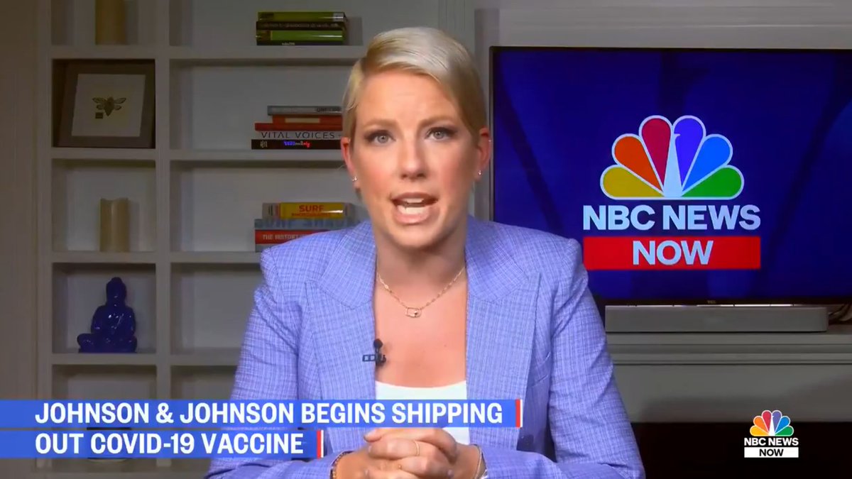 andrewrowan128's tweet photo. Looks like @NBCNewsNow's @AlisonMorrisNOW has been upgraded to a virtual background! Seems to be a variation on a background last used for @MSNBC rolling #Decision2020 election week coverage.
(I will say her home studio set-up was one of the best.) https://t.co/w3y900CrL2