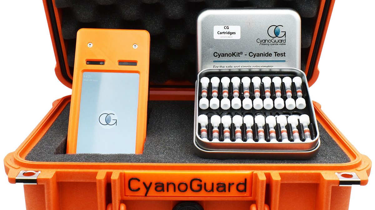 im_mining's tweet photo. .@Newlab's #ProspectMiningStudio has announced a $500,000 investment in its cohort member company @CyanoGuard, the Switzerland-based #chemtech startup shaping the future of #cyanide detection for the #goldmining industry https://t.co/RmJgtfyENj #futureofmining https://t.co/sYxRCPSZhf