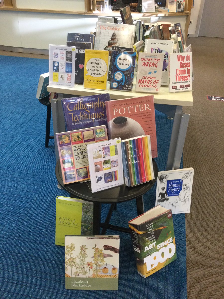 Bsb_Libraries's tweet photo. Aiming to tempt staff and older students into the Secondary Library on #WorldBookDay2021 with posters and displays of non-fiction linking to subjects of study. Once in, they'll see all the fantastic fiction too ๐๐ #readingforlearning #readingforpleasure @BSB_Brussels https://t.co/vZztn0YYzA