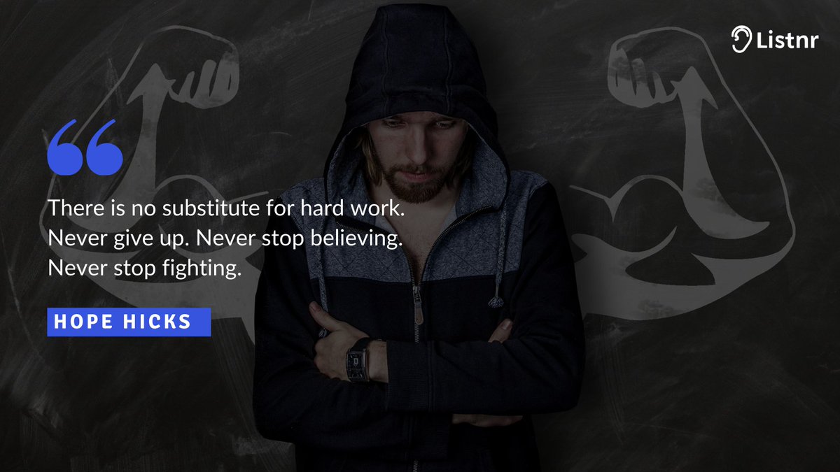 listnrai's tweet photo. Never back down from hard work.
#motivationquotes #pushyourself #thesuccessclub #hustle #blogs #HustleEveryday #wednesdaythought #entrepreneurship101#quotesandsaying #amazingquotes #successclub #Listnr #Podaster
Credit: @indie_hackers https://t.co/uoZ81zGGdd