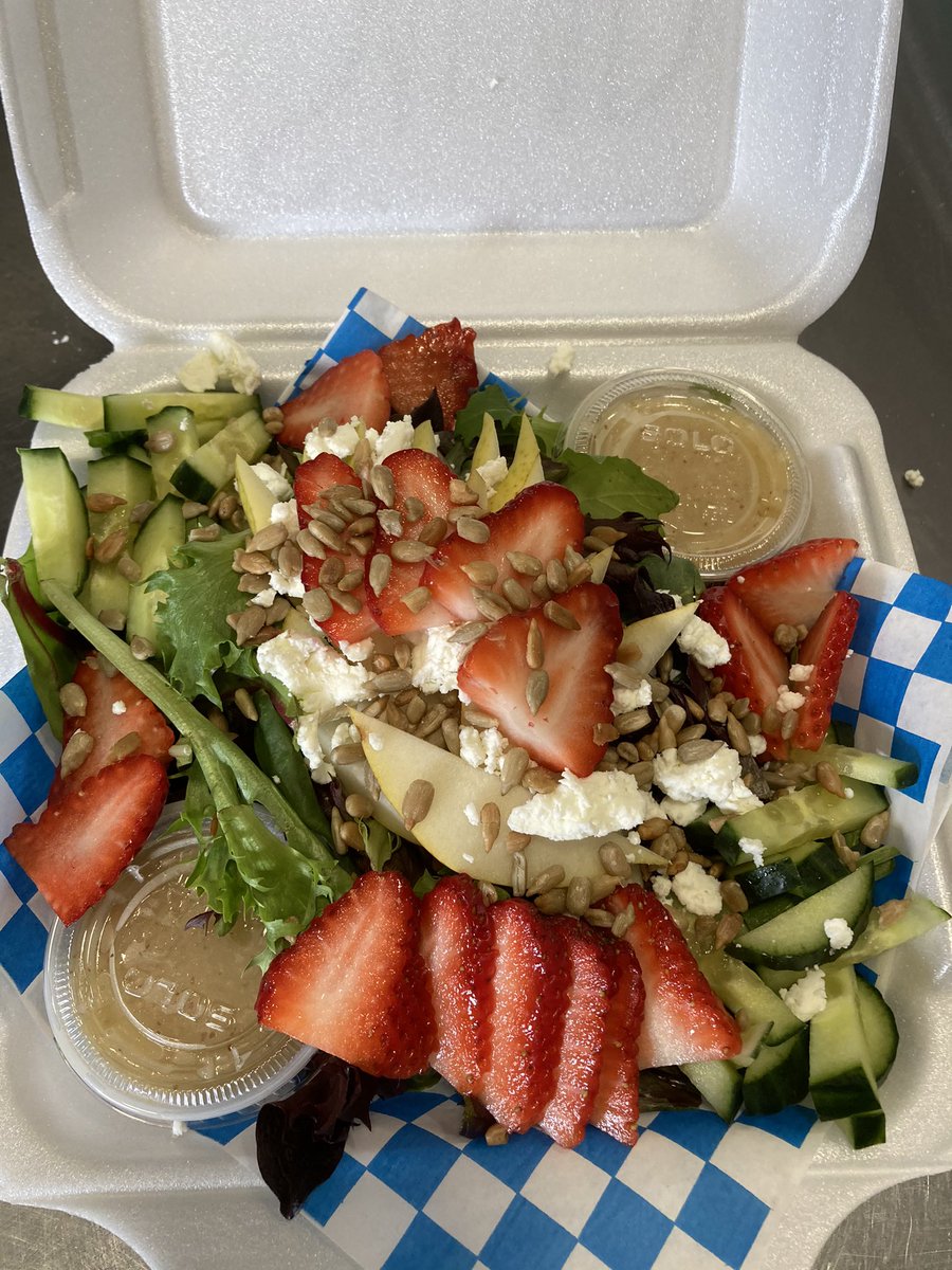 We are excited to get this week started with you 🙌🏻We have loads of baked goods, salads and of course breakfast. This week we have zucchini &amp; corn 🌽 chowder w/roast beef &amp; cheddar panini. Pop in, call us or you can find us on Skip the Dishes 🚘 519-642-4222🌞 #ldnont #519london