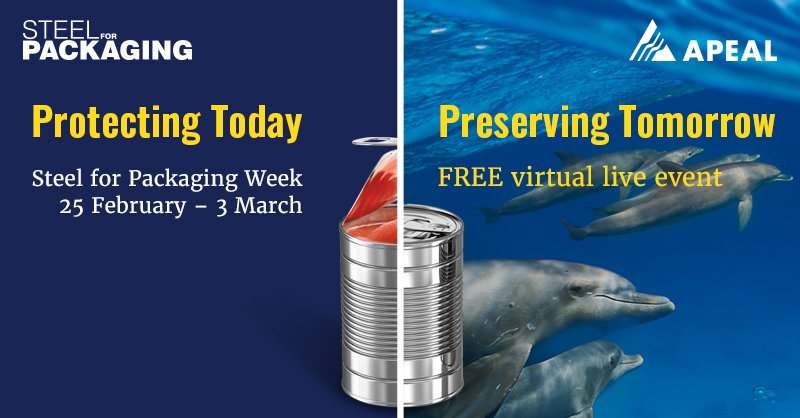 Steel recycling is real, measurable and it works! 

With 82.5% of steel packaging recycled across the EU, steel can help Europe achieve its vision to move to an efficient and circular economy.

Visit our virtual event to find out more 👉 bit.ly/3aPz4Pg

#SFPWeek2021